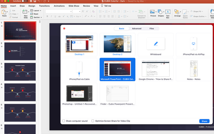 Come condividere sullo schermo una presentazione di PowerPoint in Zoom