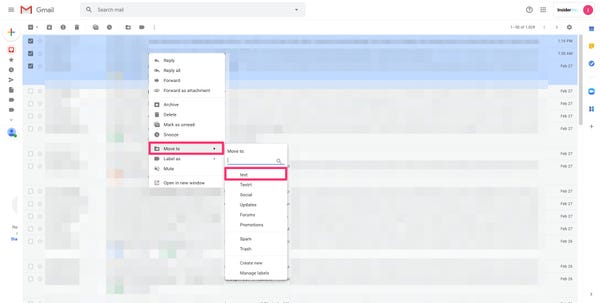 Come creare cartelle in Gmail