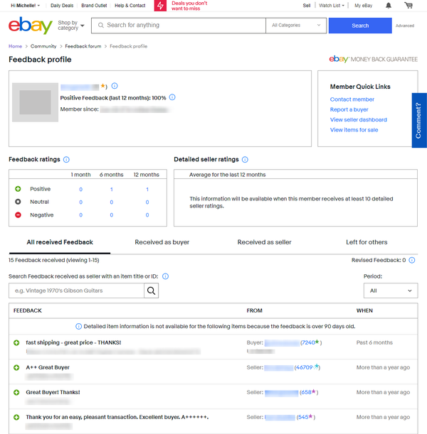 Come lasciare un feedback su eBay