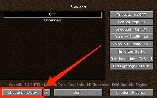 10 Come installare gli shader di Minecraft