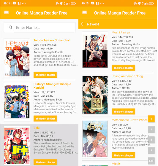 Manga Reader in linea gratuito