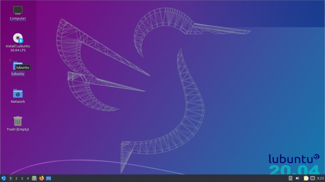Desktop Lubuntu
