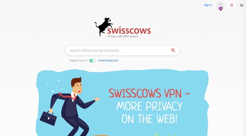 Home page di Swisscows