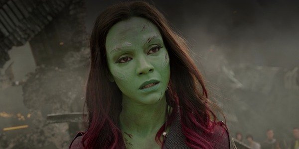 Zoe Saldana interpreta Gamora