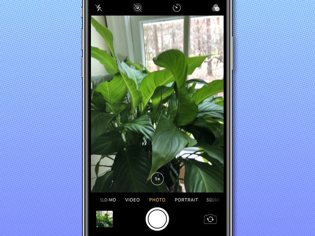 L'app Fotocamera per iPhone