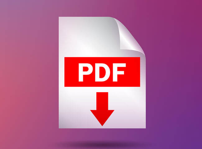 Converti file chiave in PDF