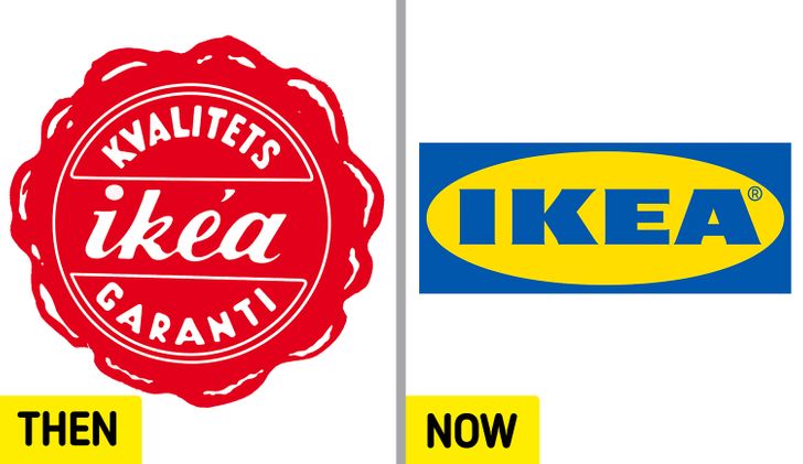 15 Logos of Famous Brands That Have Changed Over the Past 50 Years