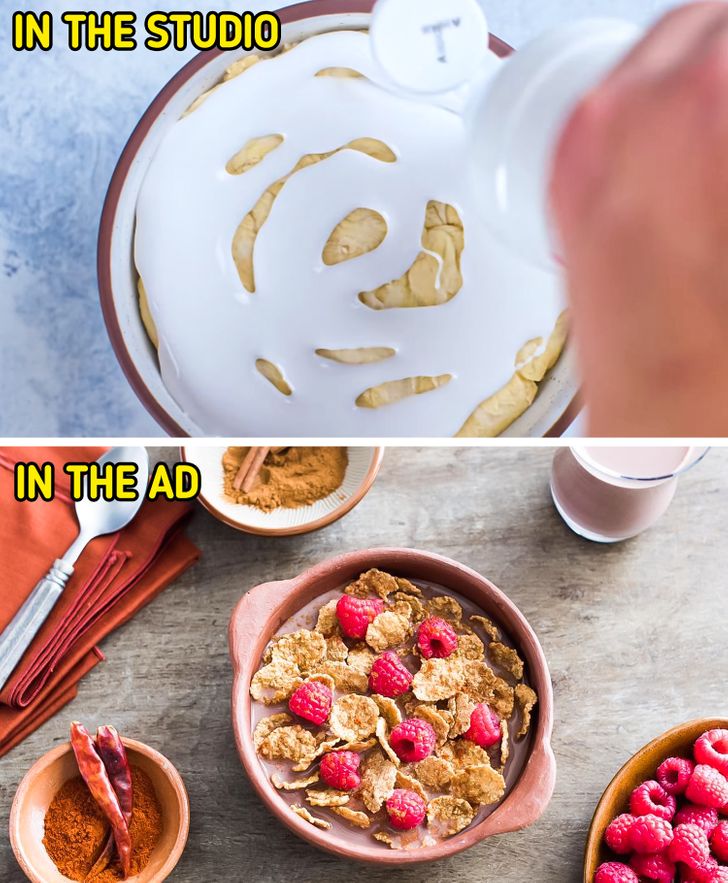 12 trucchi usati nelle pubblicità per far sembrare il cibo più gustoso