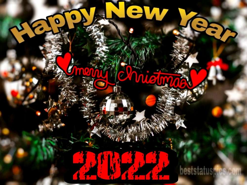 Buon Natale e Felice Anno Nuovo 2022 immagini di auguri per amici e familiari