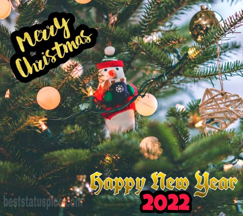 Bellissime immagini di Buon Natale e Felice Anno Nuovo 2022 con Babbo Natale