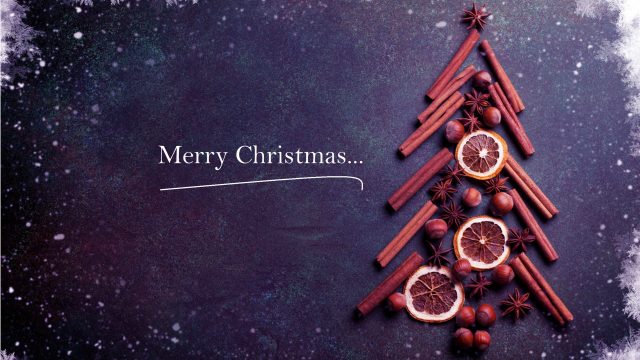Buon Natale Albero di cannella HD Sfondo per PC-3840 × 2160