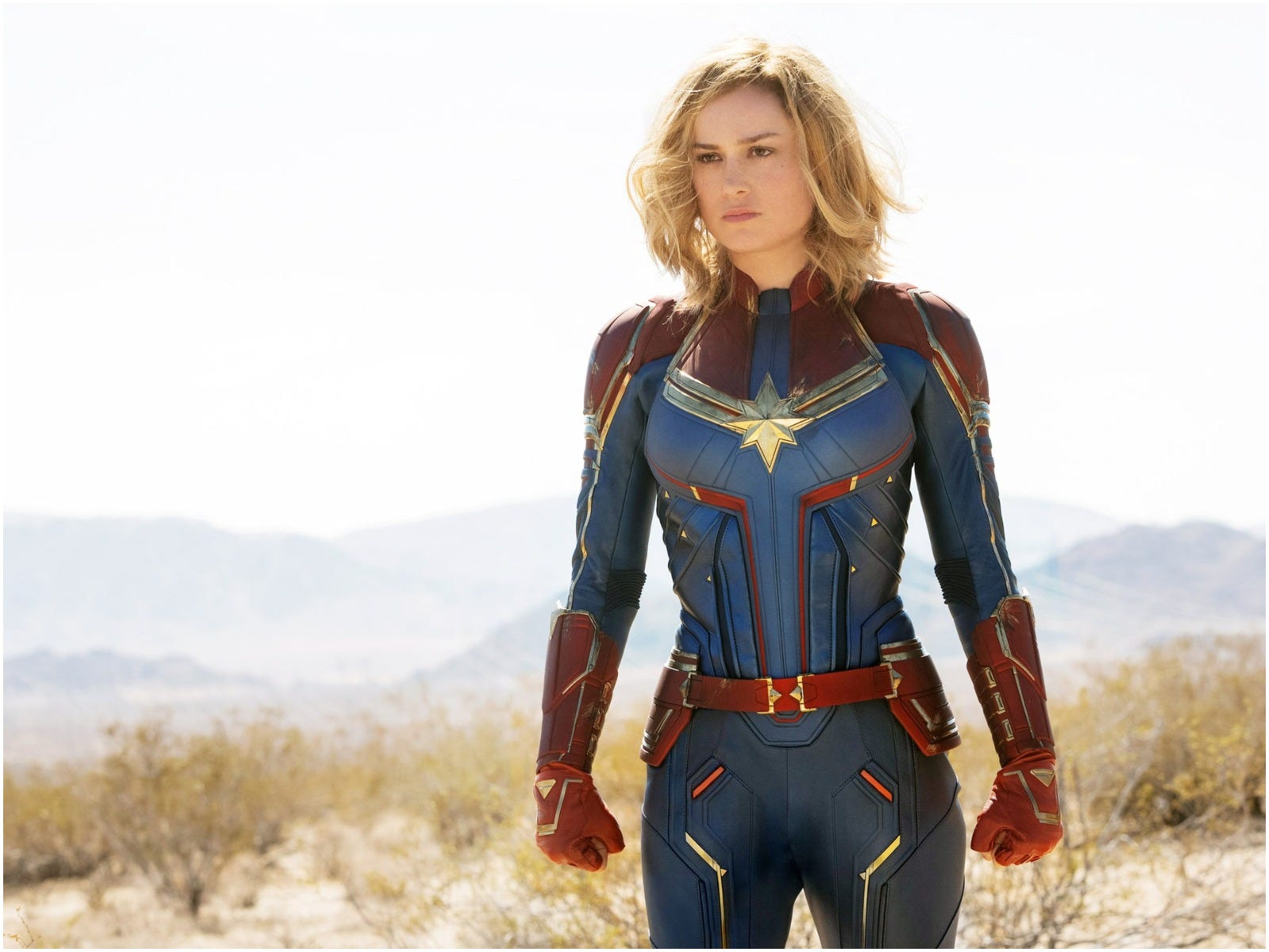Capitan Marvel Brie Larson