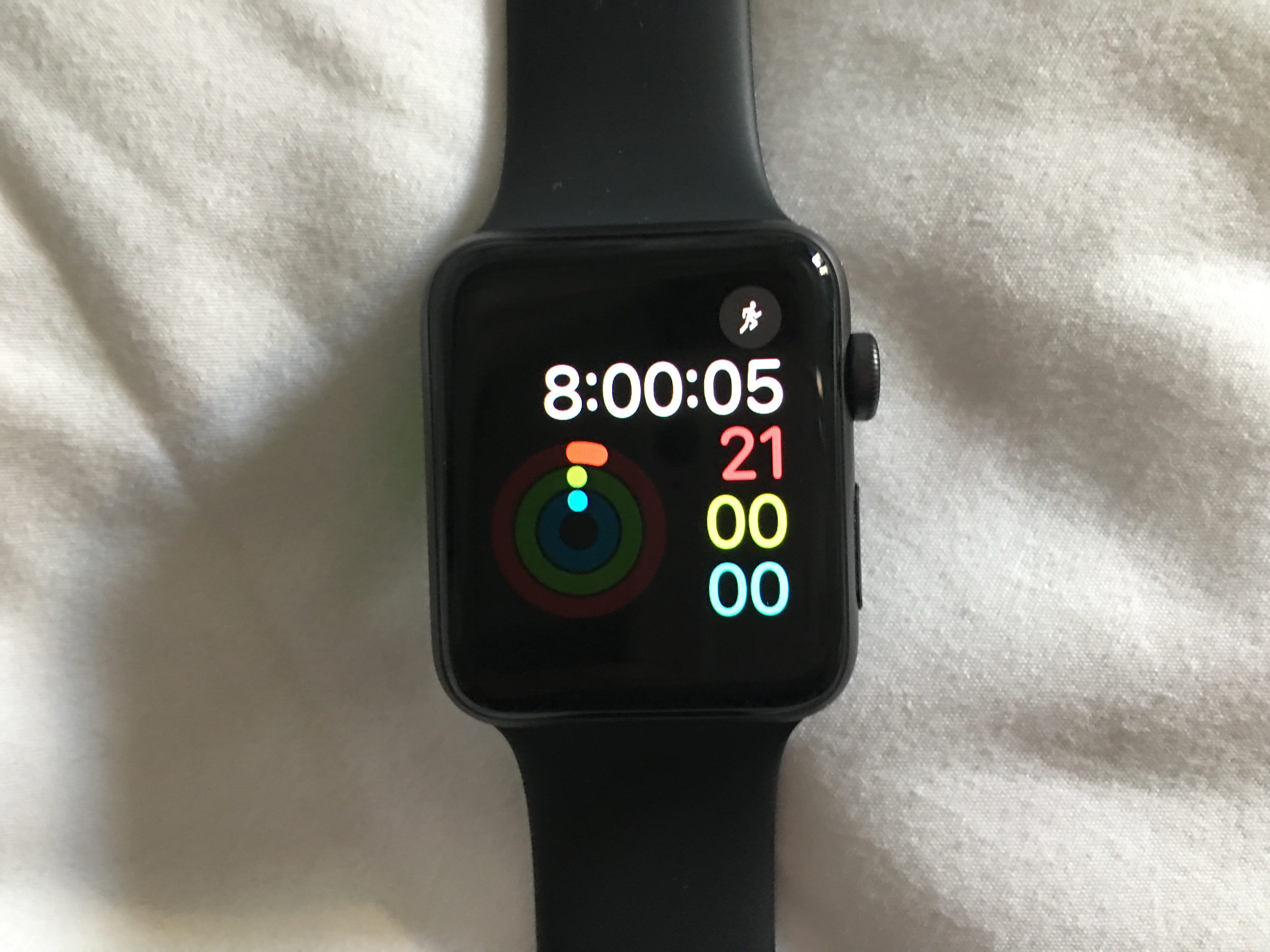 L'app Attività su un Apple Watch.