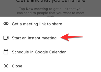 How to share audio on Google Meet