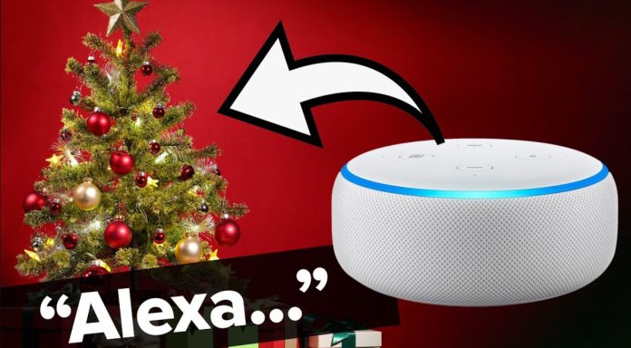 alexa luci di natale