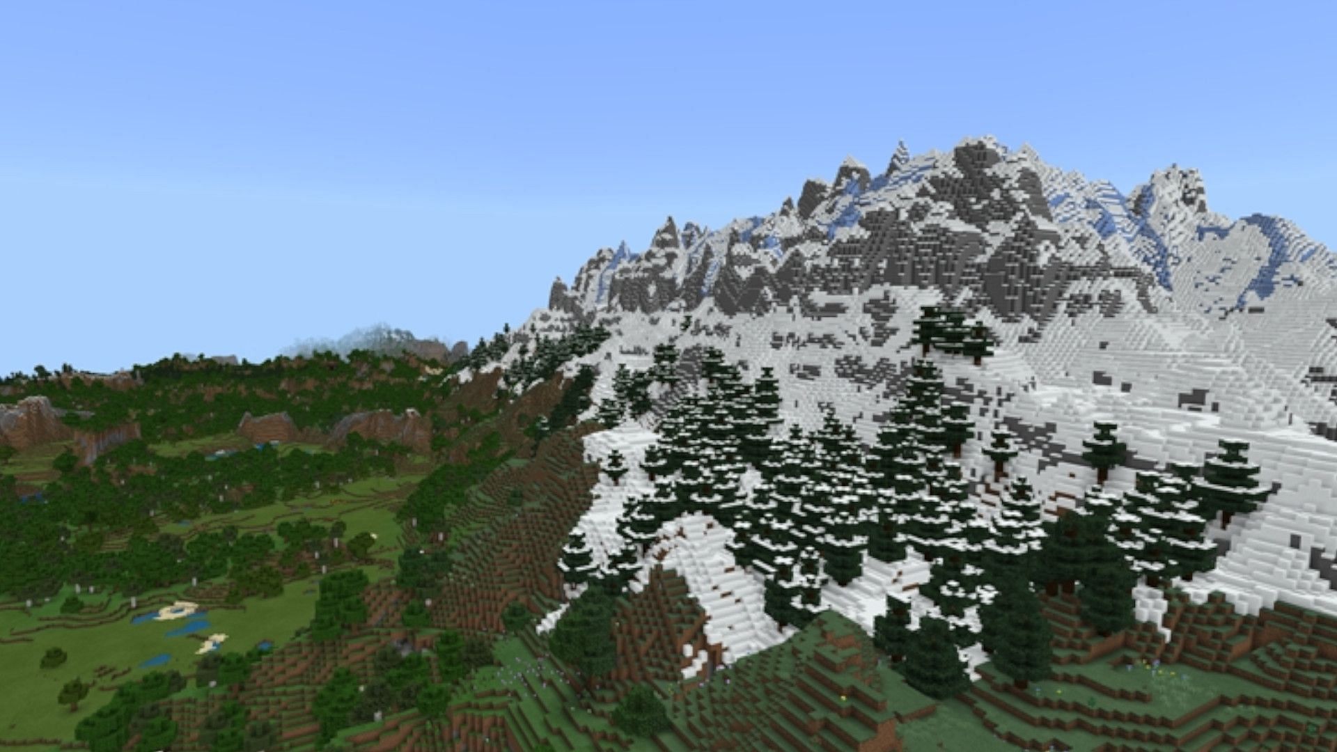 montagne e caverne Minecraft