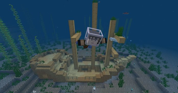 strutture subacquee di Minecraft