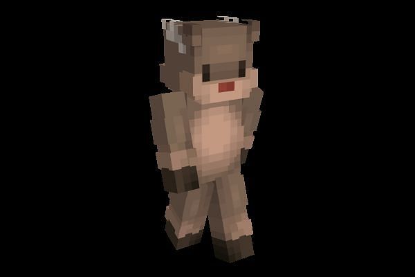 Rudolph Minecraft skin (Immagine tramite NameMC)