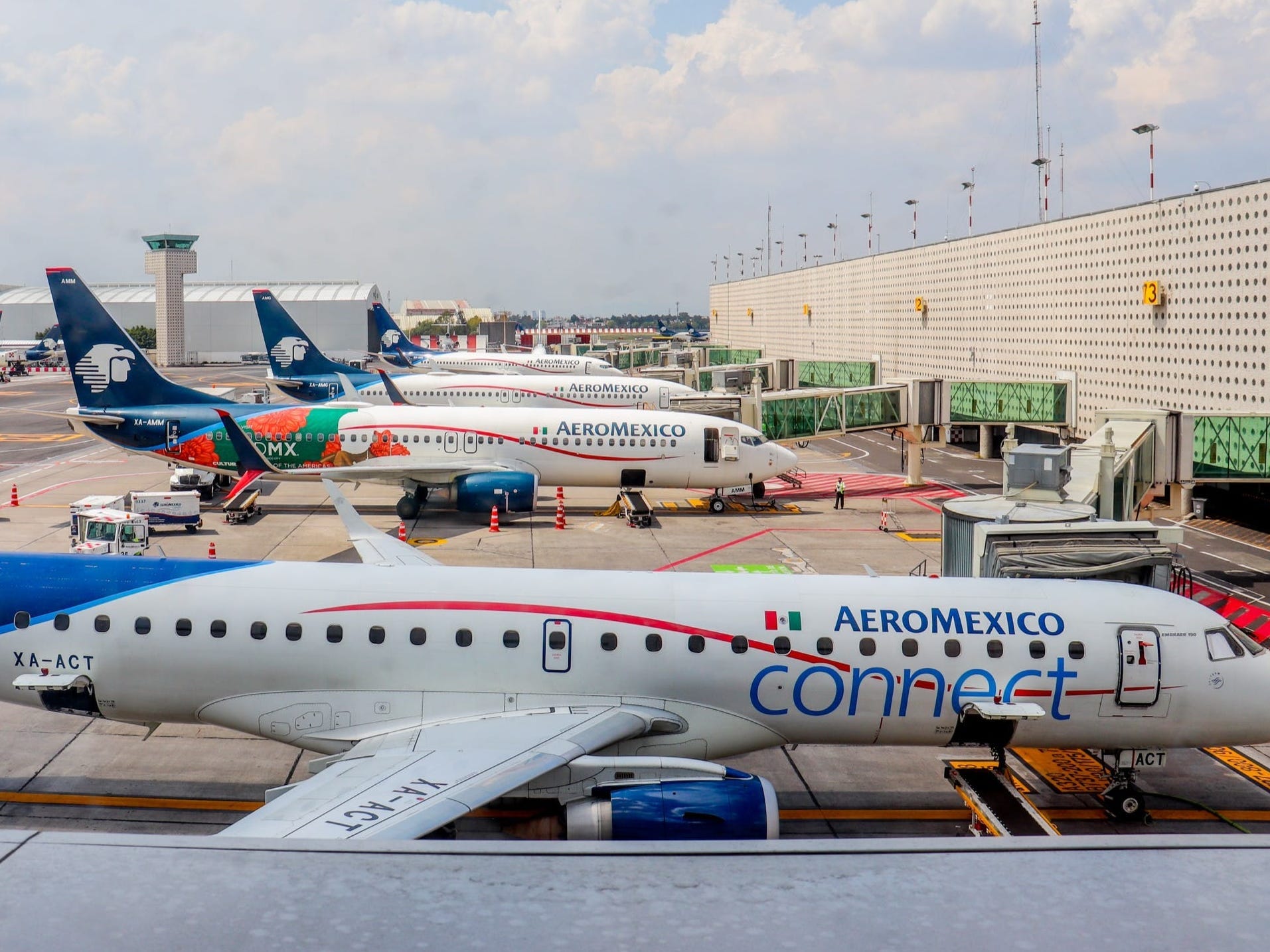 Volo Aeromexico da Città del Messico a Tijuana, Messico — Volo Aeromexico 2021