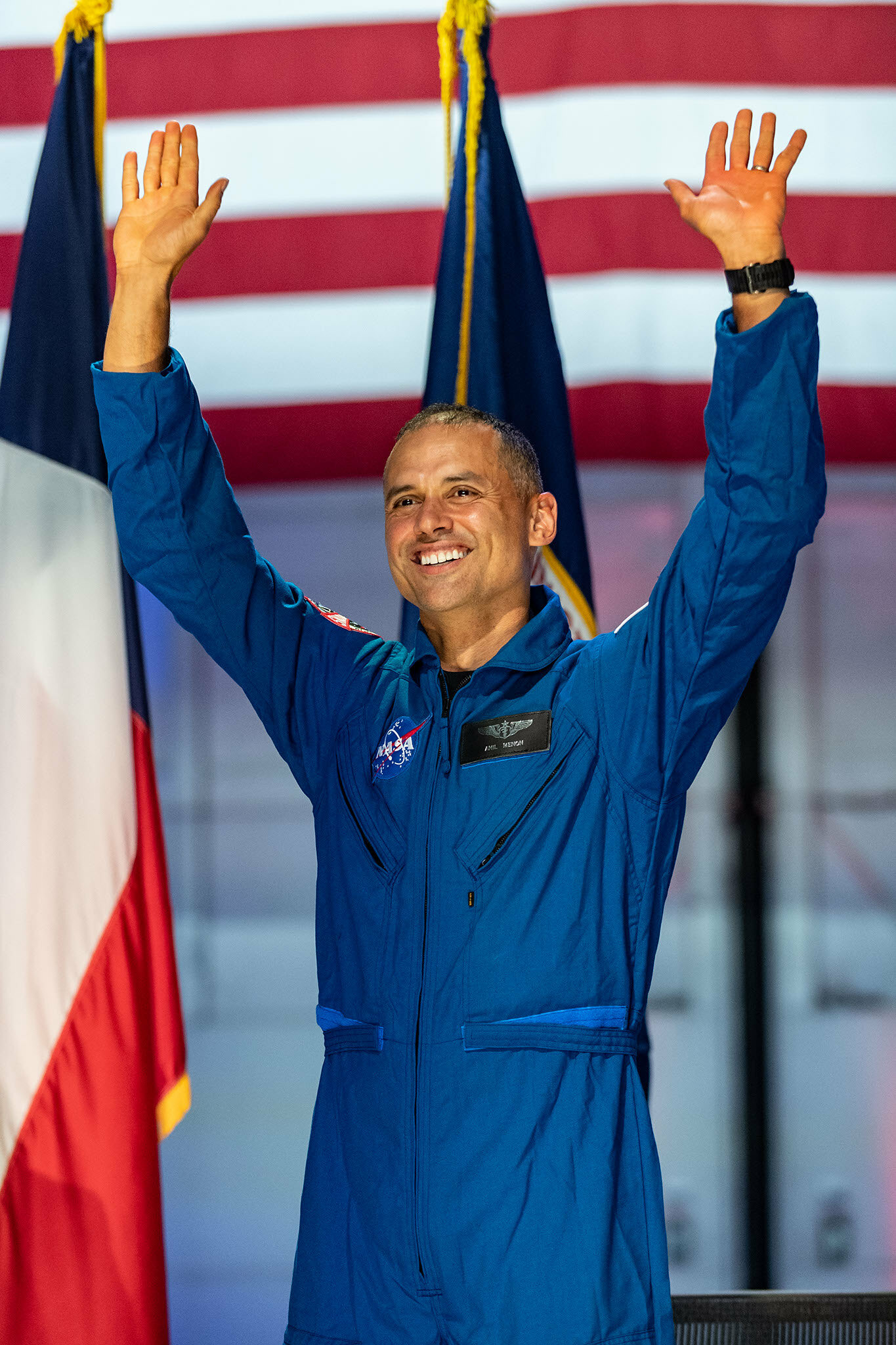 Il Dr. Anil Menon, 45 anni, annunciato all'evento Astronaut Candidate 2021 della NASA