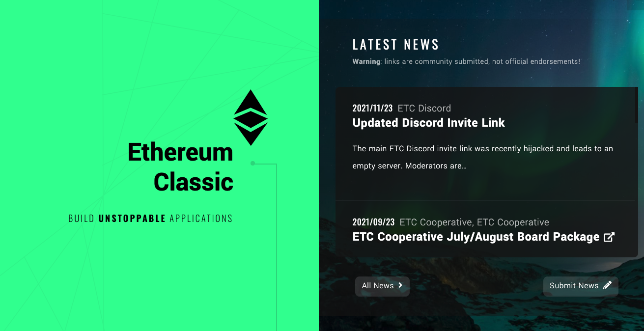 Ethereum classico