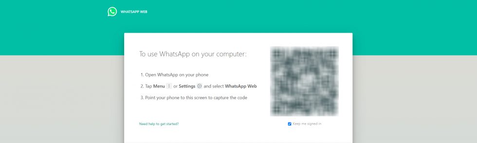 WhatsApp Web su tablet Fire