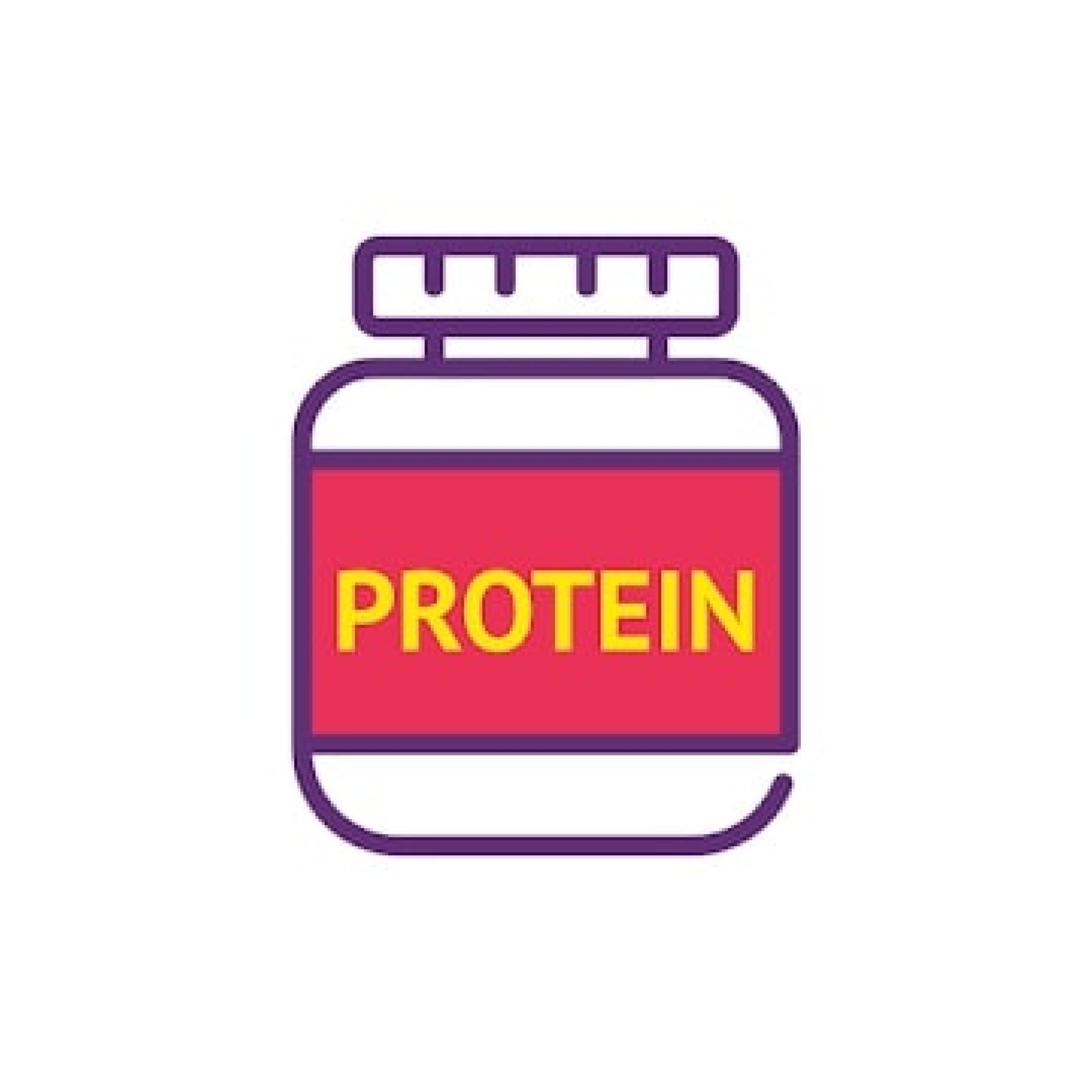 Logo dell'assunzione di proteine
