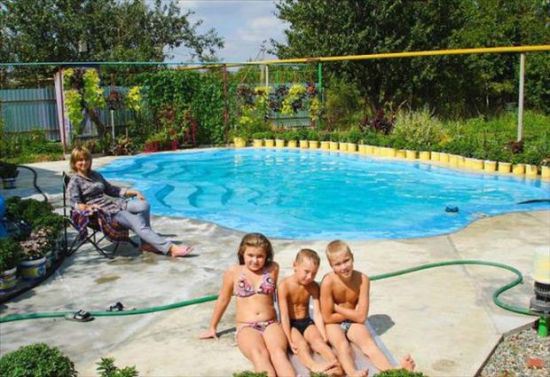 Come realizzare una perfetta piscina estiva nel cortile fai da te facile ed economico