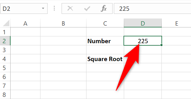 Trova il numero per cui ottenere la radice quadrata.