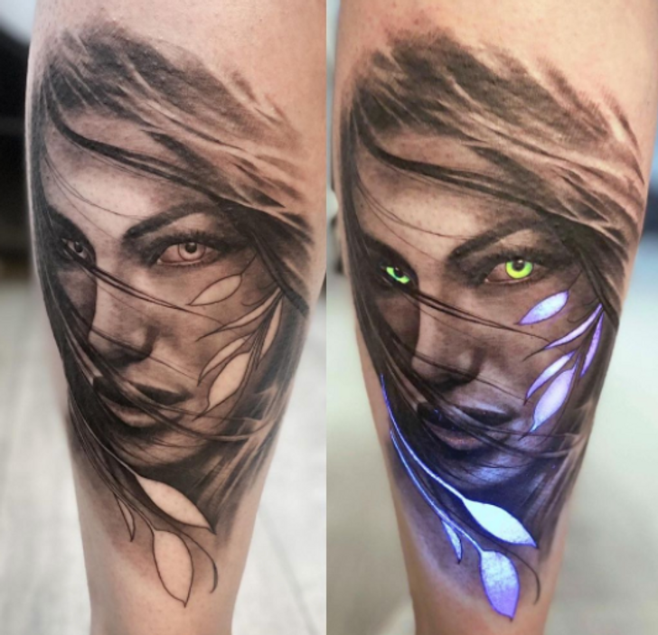 Un artista fa tatuaggi che brillano al buio e siamo stupiti dal livello di creatività