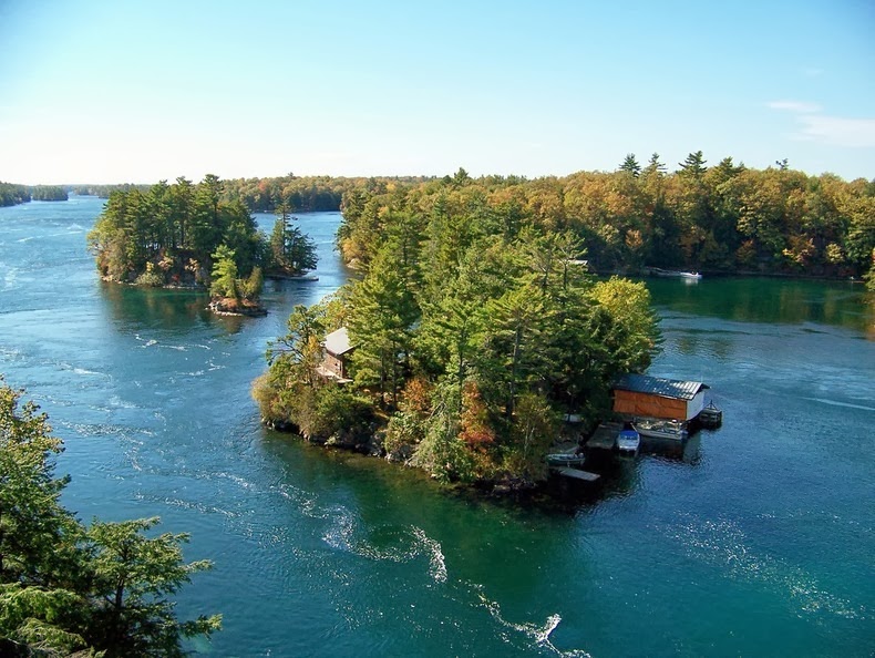 C'è un piccolo gruppo di oltre 1.000 piccole isole dove i residenti ottengono la loro isola privata