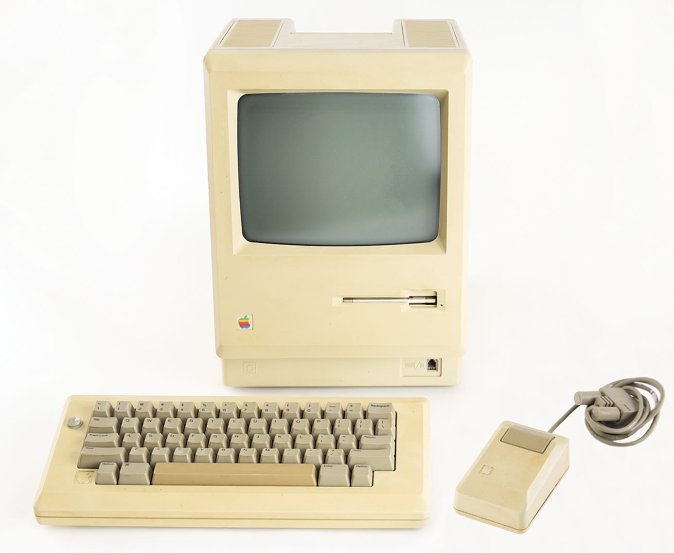 Computer originale Apple Macintosh 128K del 1984