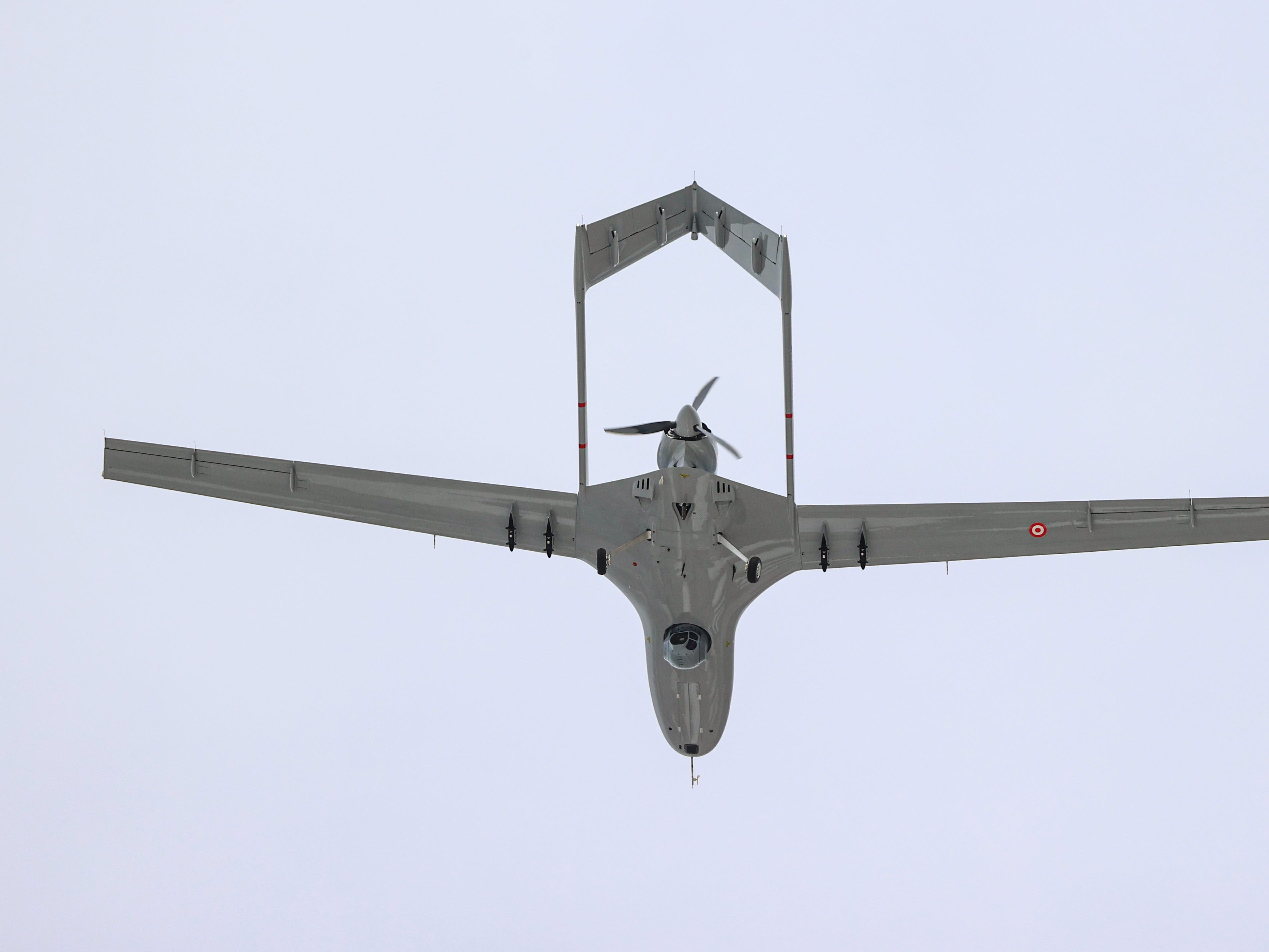Un drone Bayraktar TB2.