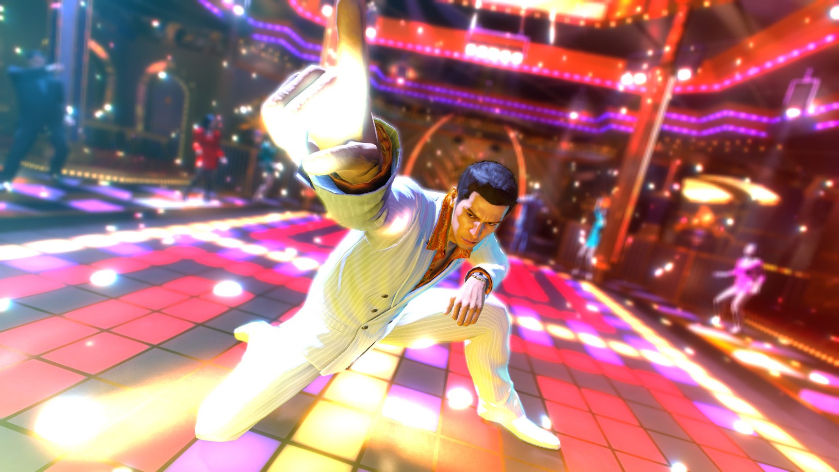 Kiryu di Yakuza 0 balla in discoteca