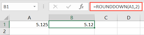 Funzione ARROTONDAMENTO in Excel