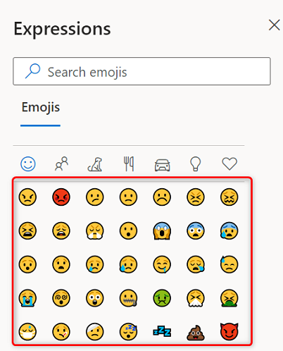 Scegli un'emoji.