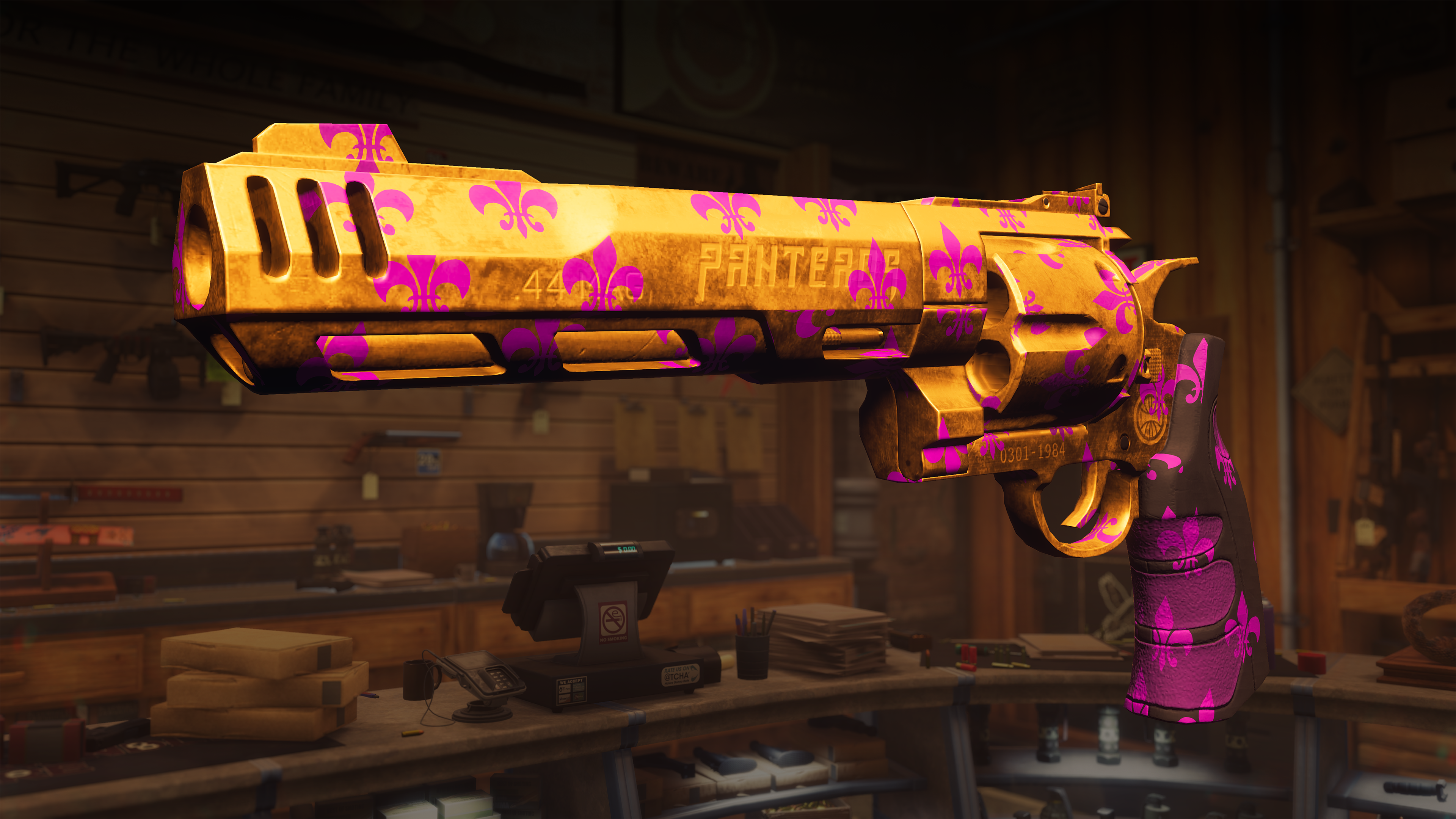 Una pistola personalizzata a Saints Row