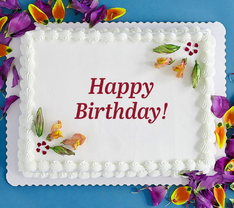 Download di immagini di torta di buon compleanno