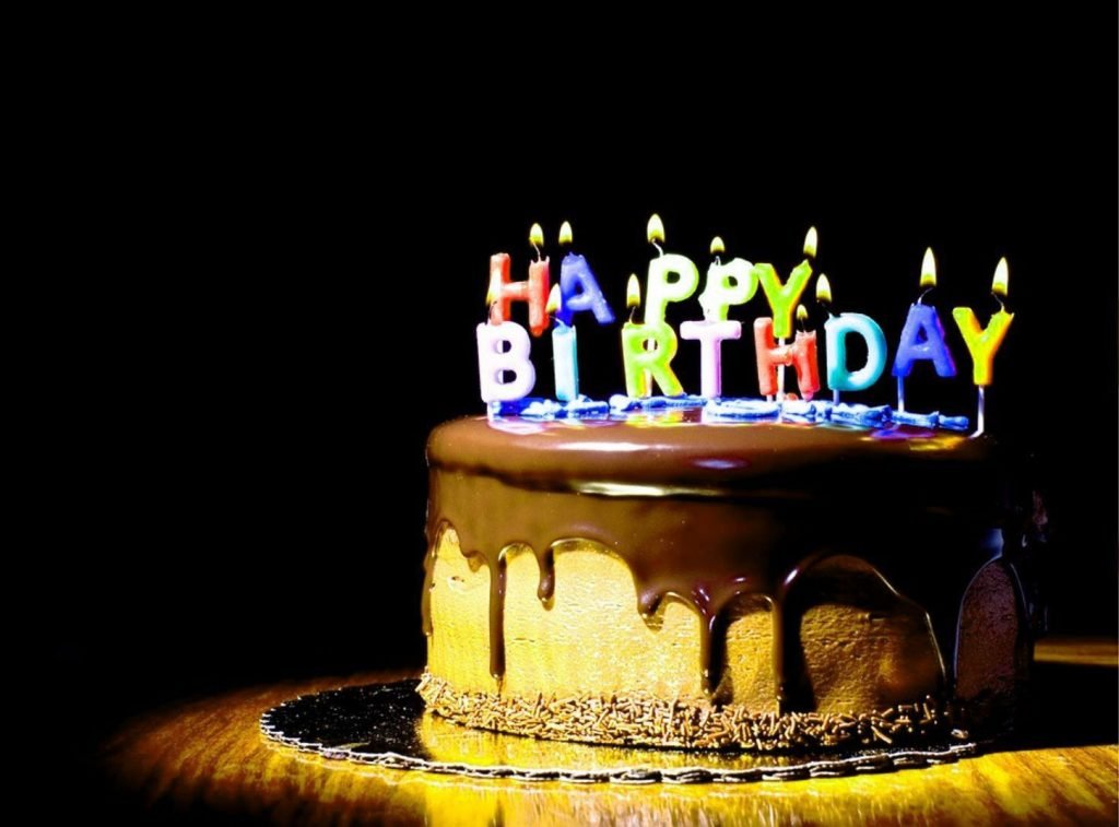 Download gratuito di sfondi per foto di immagini di torta di buon compleanno