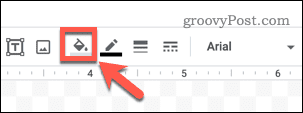 Scegliere un colore di riempimento della forma in Google Documenti