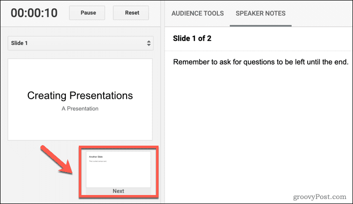 Modifica delle diapositive in Presentazioni Google