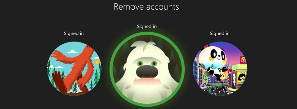 Seleziona il profilo che desideri eliminare e scegli l'opzione Rimuovi | Come puoi eliminare il tuo account Xbox