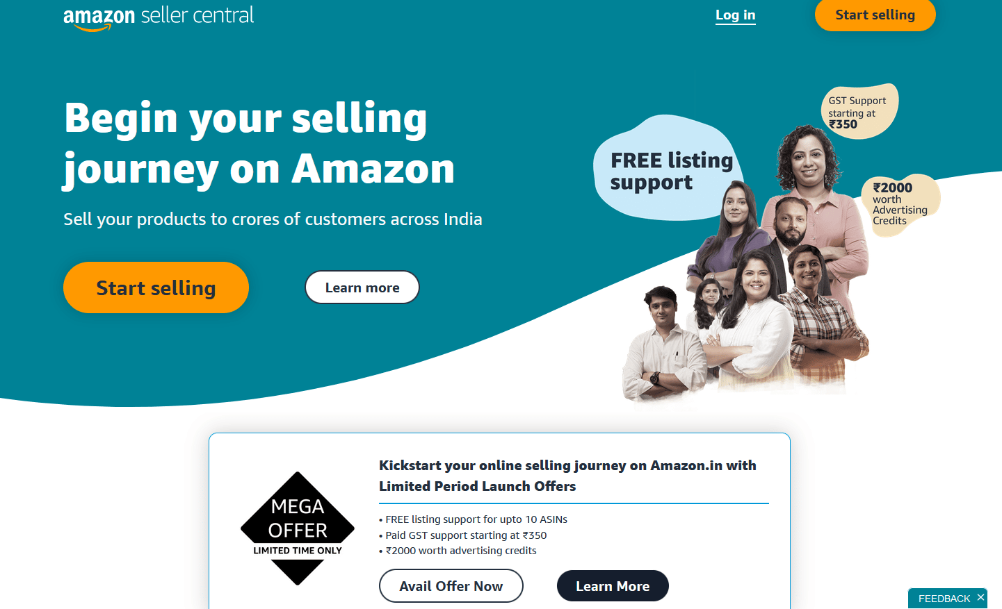 Amazon Seller Central inizia a vendere per saperne di più