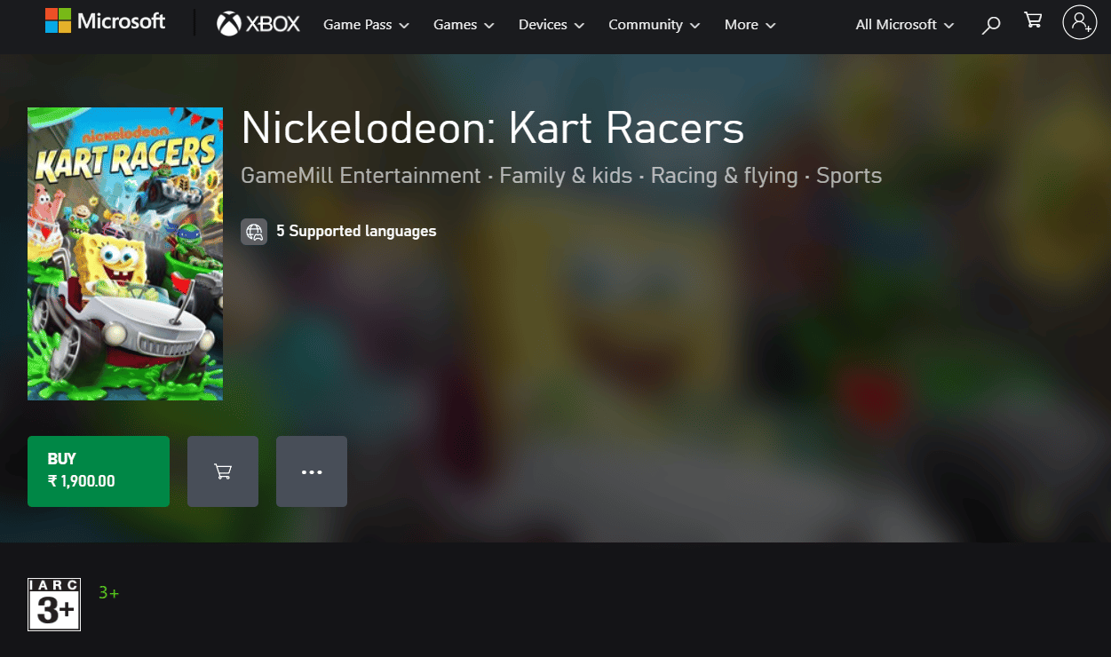 Nickelodeon Kart Racers per Xbox | gioca ai giochi Nintendo su Xbox One