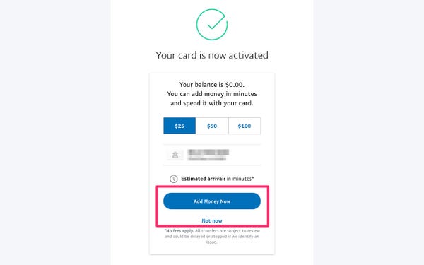 Come attivare PayPal Cash Card