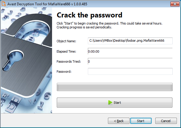 Cracking della password