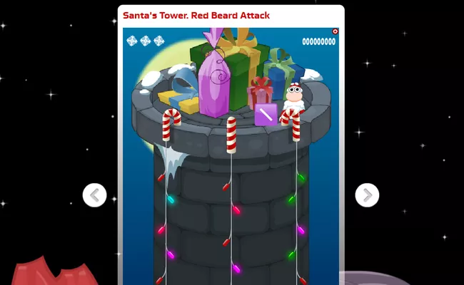 Il gioco Torre di Babbo Natale
