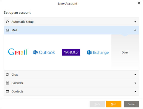 Configura l'account email EMAIL.IT sul tuo eMClient Step 2