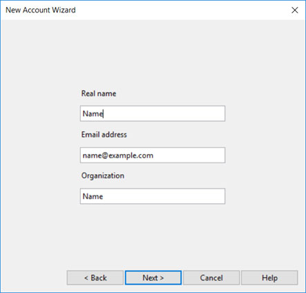Configura l'account di posta FASTWEBNET.IT sulla tua Opera Mail Step 2