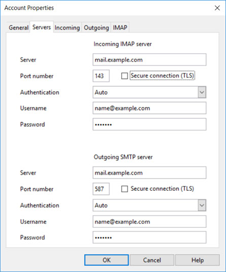 Configura l'account e-mail GMAIL.COM sul tuo Opera Mail Passaggio 7